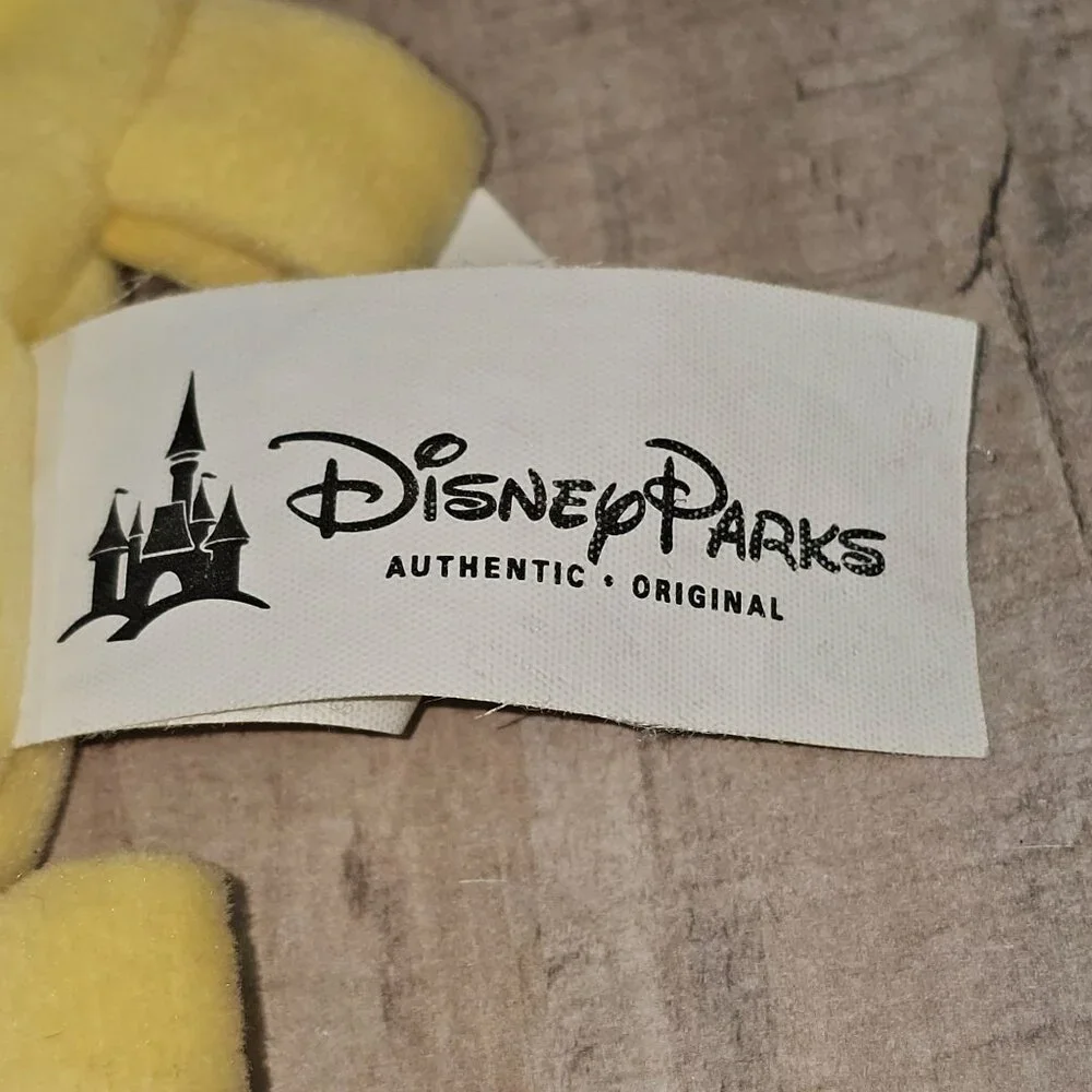 Mickey Mouse Lovey Baby Security Blanket Disney Parks Blue‎ Yellow Blanky